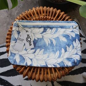 Aloha Collection Lei Shibori Mid Size Pouch - NWT